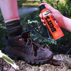 Ben's Tick Repellent 6 Oz. Eco-Spray -Climbing Accessories Outlet Shop 0006 7300 hand spraying leg 1800 1 rsz 54598.1626823318