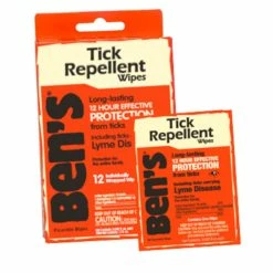 Ben's Tick Wipes - 12 Pack