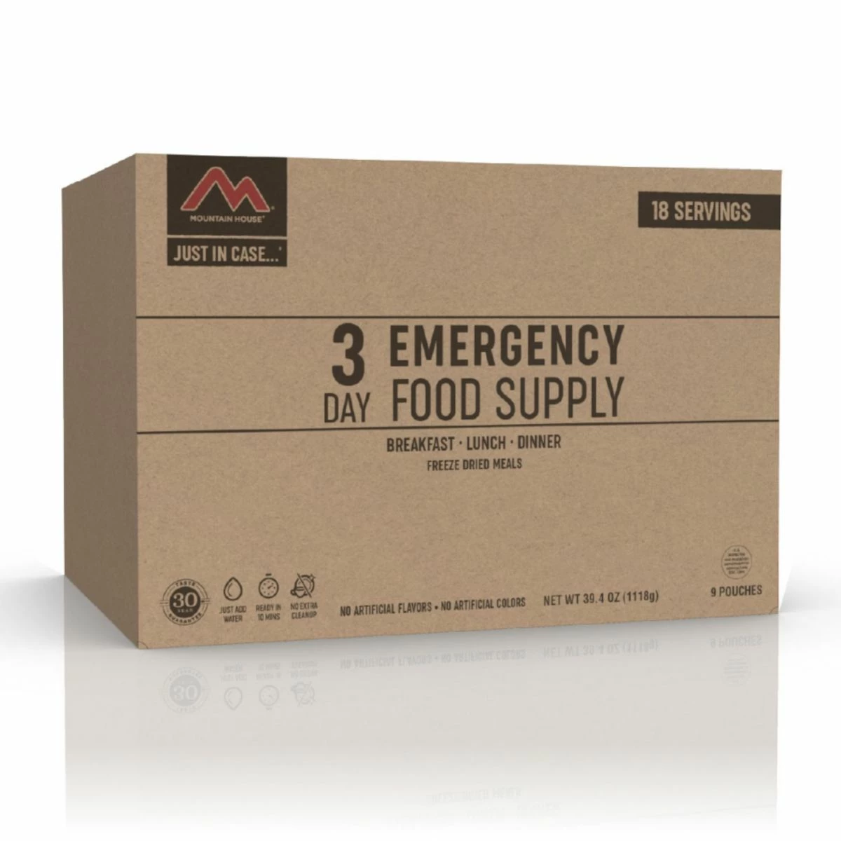 Mountain House Just In Case 3-Day Emergency Food Supply 1 Mountain House Just In Case 3-Day Emergency Food Supply