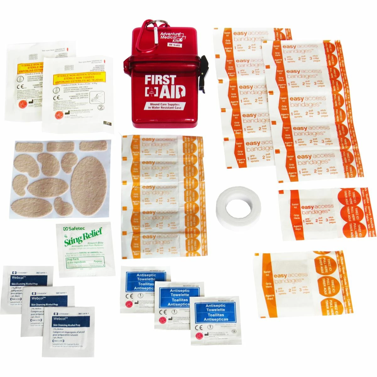Adventure Medical Kits Adventure First Aid Water-Resistant Kit 2 Adventure Medical Kits Adventure First Aid Water-Resistant Kit - Image 2