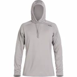 NRS Lightweight Hoodie - Men's -Climbing Accessories Outlet Shop 10120 05 Titanium Large Front 102121 2000x2000 RSZ 03448.1647989435