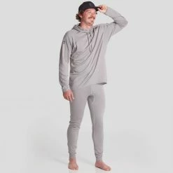 NRS Lightweight Union Suit - Men's 10 NRS Lightweight Union Suit - Men's -Climbing Accessories Outlet Shop 10120 05 Titanium Model Front 102121 2000x2000 RSZ 84030.1647992812