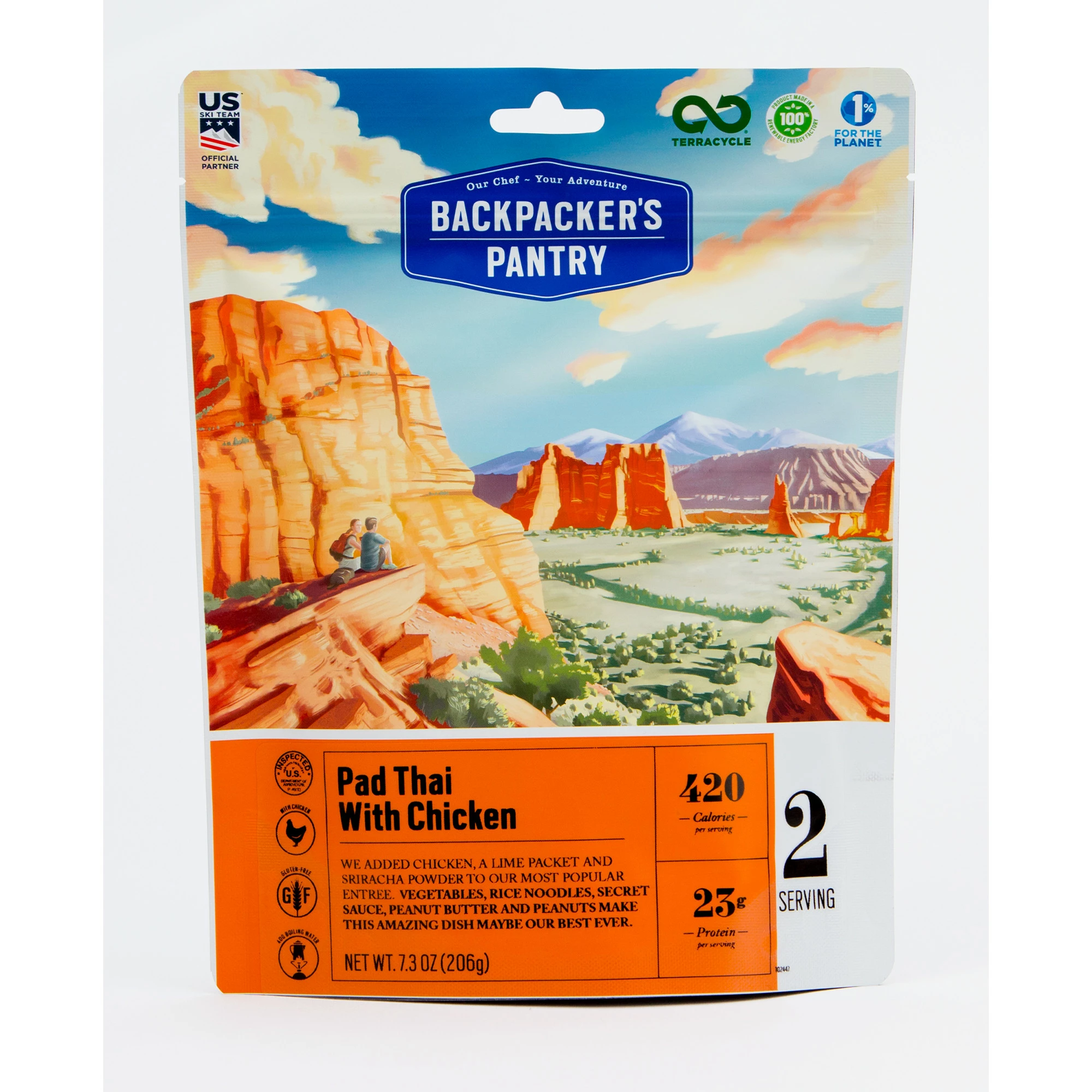 Backpacker's Pantry Pad Thai W/ Chicken 1 Backpacker's Pantry Pad Thai W/ Chicken