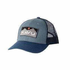 KAVU Above Standard Trucker Cap 6 KAVU Above Standard Trucker Cap -Climbing Accessories Outlet Shop 1142 VINTAGEBLUE 18082.1652725549