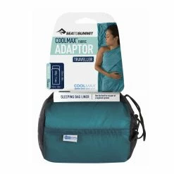 Sea To Summit Adaptor CoolMax Traveller Liner 7 Sea To Summit Adaptor CoolMax Traveller Liner -Climbing Accessories Outlet Shop 127 coolmaxadaptor travellerwithpillowinsert aqua packaging 01 09888.1626822979