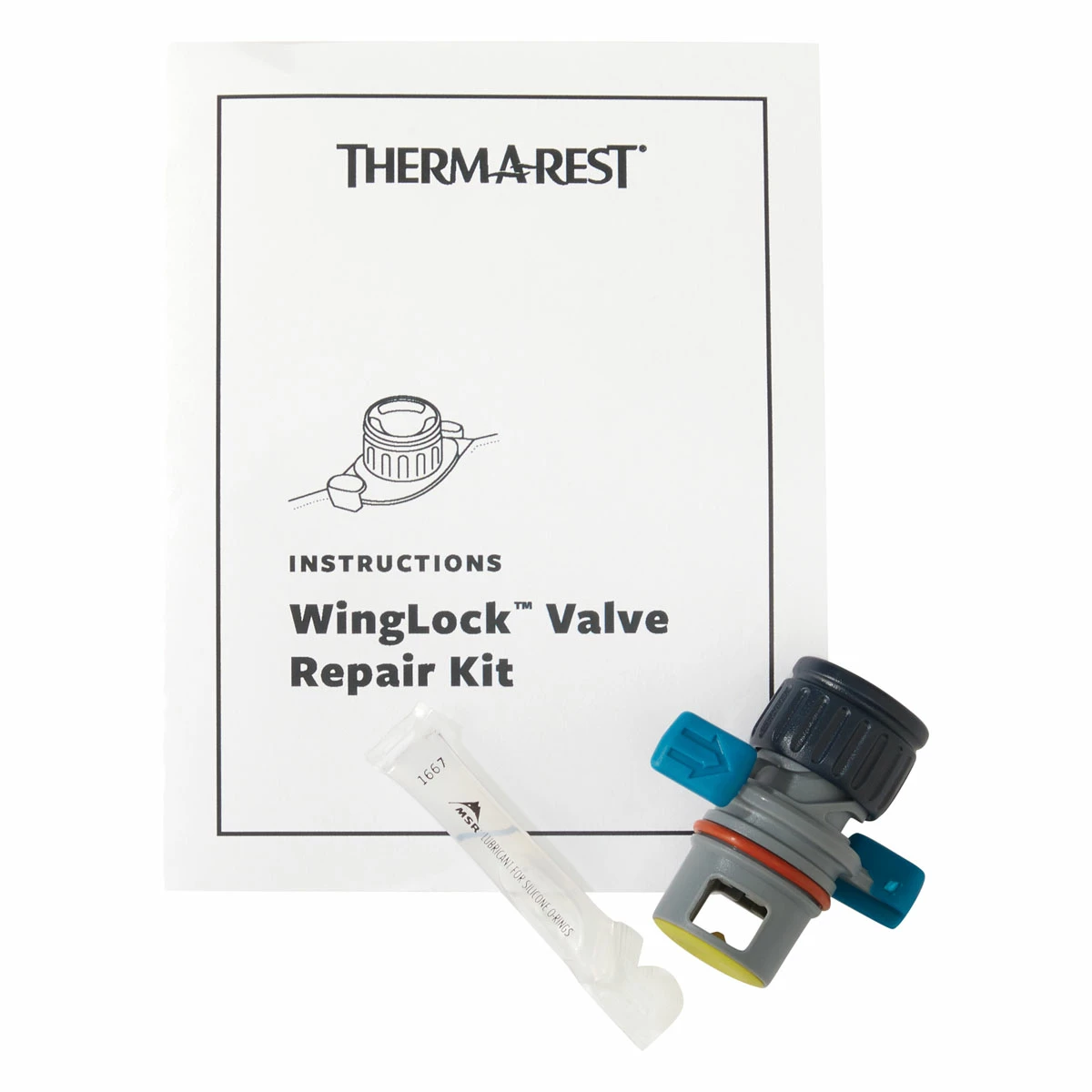 Therm-a-Rest WingLock Valve Repair Kit 1 Therm-a-Rest WingLock Valve Repair Kit