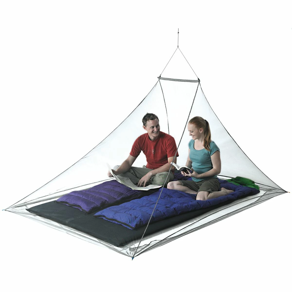 Sea To Summit Nano Mosquito Pyramid Net - Double 1 Sea To Summit Nano Mosquito Pyramid Net - Double