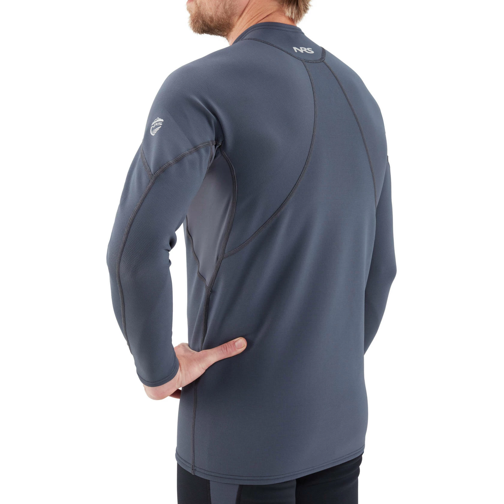 NRS Hydroskin 0.5 Long - Sleeve Shirt - Men's 4 NRS Hydroskin 0.5 Long - Sleeve Shirt - Men's - Image 4