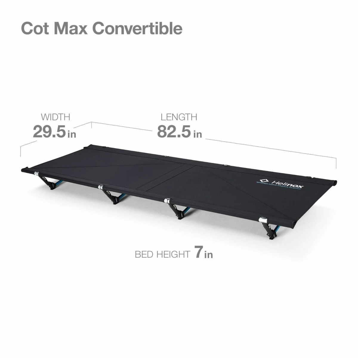 Helinox Cot Max Convertible 6 Helinox Cot Max Convertible - Image 6