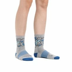 Darn Tough Zuni Coolmax Micro Crew Midweight Cushion - Women's 5 Darn Tough Zuni Coolmax Micro Crew Midweight Cushion - Women's -Climbing Accessories Outlet Shop 1957 light gray model rsz 56839.1677097035