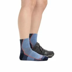 Darn Tough Hiker 1/4 Sock Cushion - Women's (Spring 2022) -Climbing Accessories Outlet Shop 1958 denim heather footwear rsz 49515.1626822412