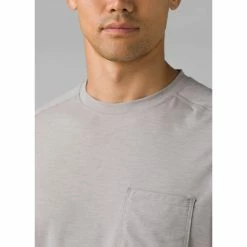 Prana Calder Short Sleeve Pocket Top - Men's (Spring 2022) -Climbing Accessories Outlet Shop 1969381 ASHY ALT 5 rsz 41968.1663872200