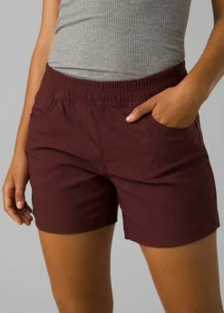Prana Halle E-Waist Short II - Women's -Climbing Accessories Outlet Shop 1971701 CACAO ALT 5 84963.1675878429
