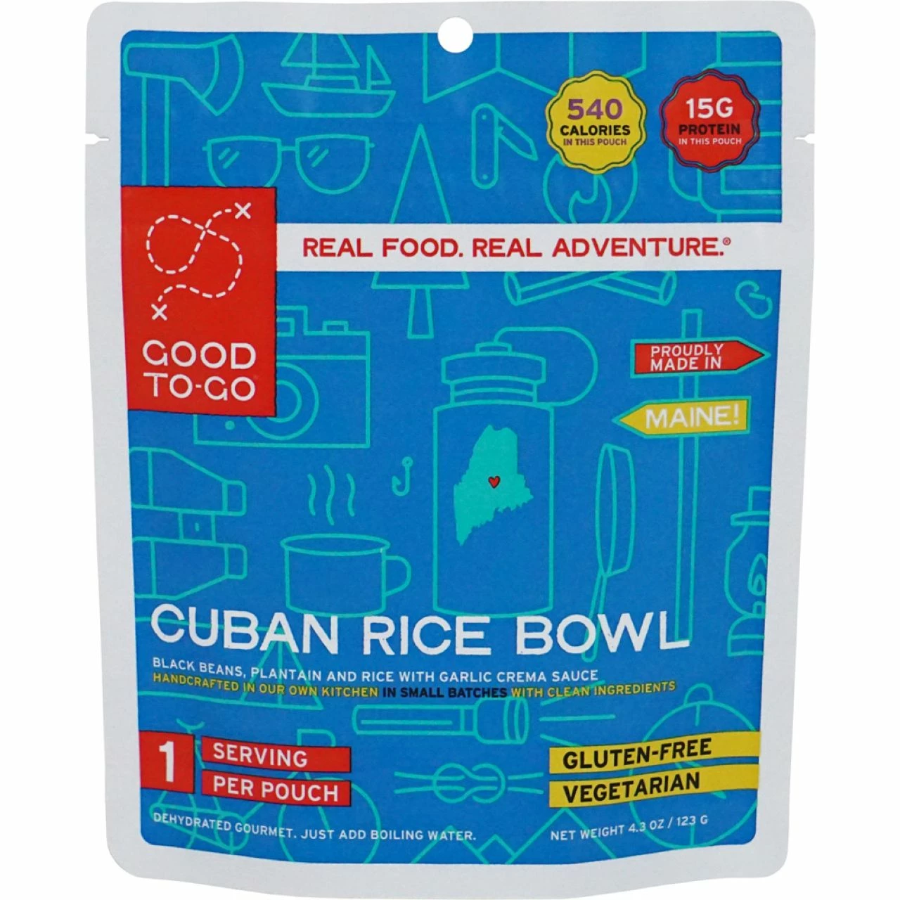 Good To-Go Cuban Rice Bowl - 1 Serving 1 Good To-Go Cuban Rice Bowl - 1 Serving