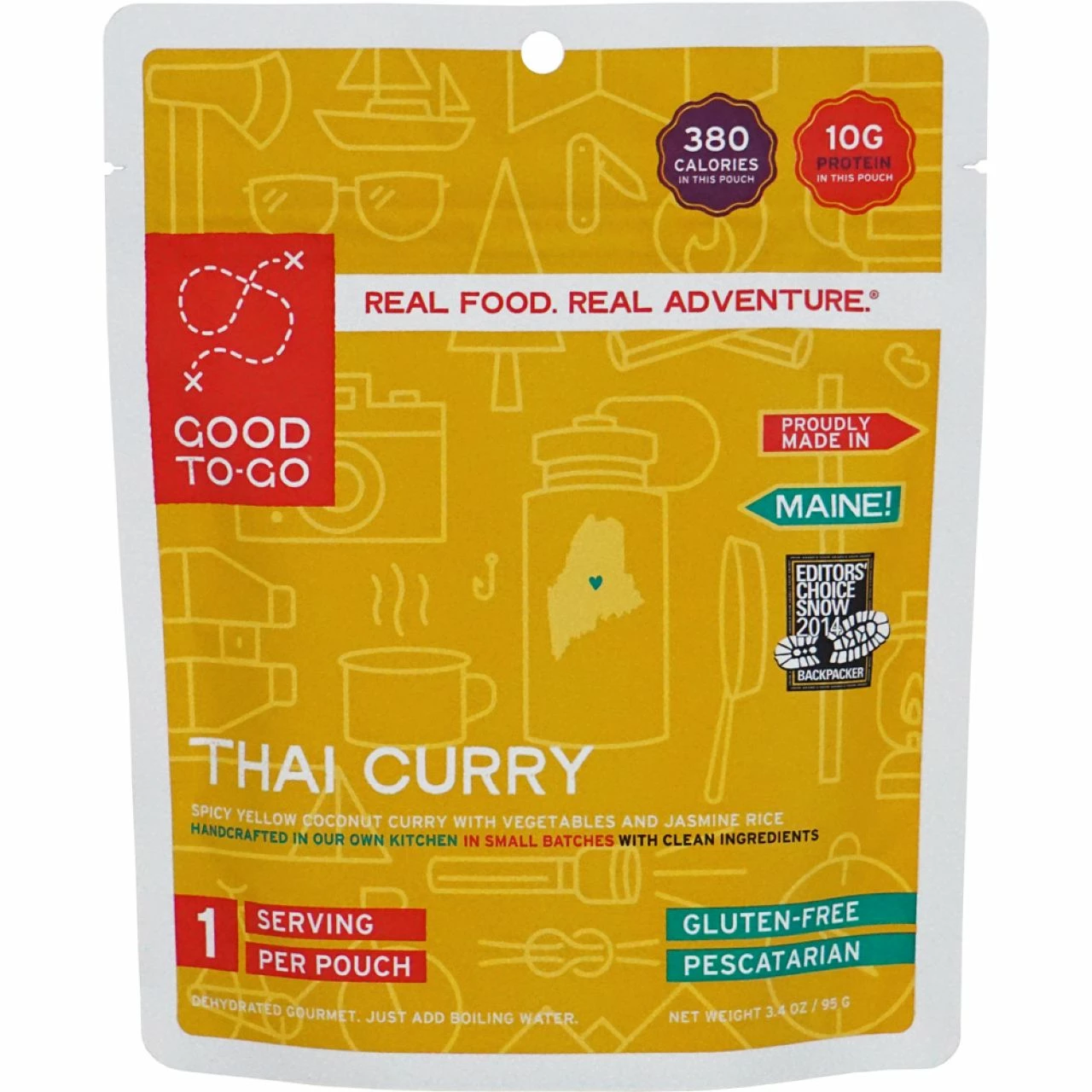 Good To-Go Thai Curry - 1 Serving 1 Good To-Go Thai Curry - 1 Serving
