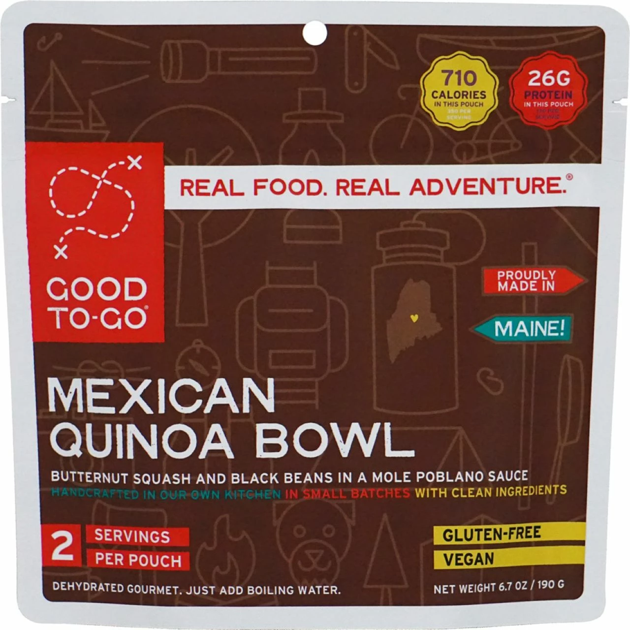 Good To-Go Mexican Quinoa Bowl - 2 Servings 1 Good To-Go Mexican Quinoa Bowl - 2 Servings