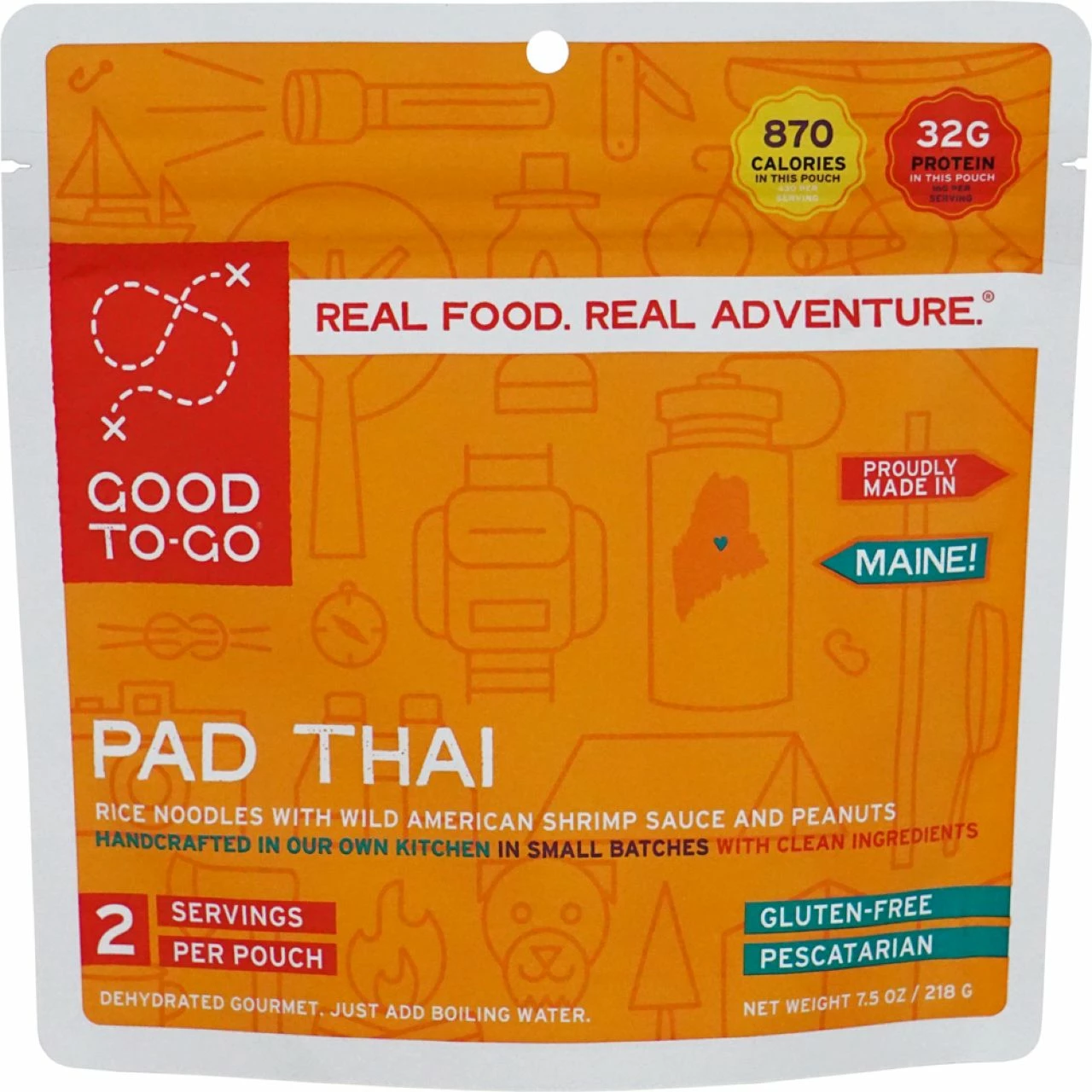 Good To-Go Pad Thai - 2 Servings 1 Good To-Go Pad Thai - 2 Servings