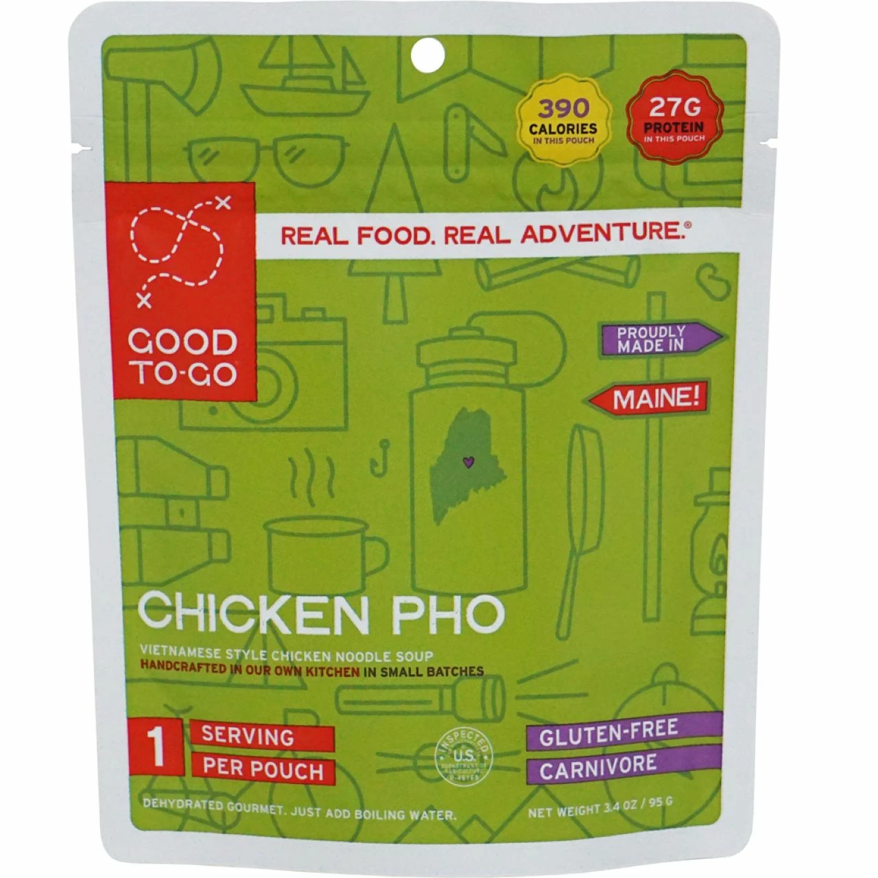Good To-Go Chicken Pho - 1 Serving 1 Good To-Go Chicken Pho - 1 Serving