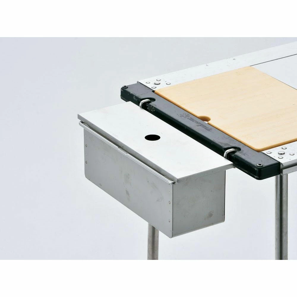 Snow Peak IGT Stainless Steel Box Half Unit Hanger 2 Snow Peak IGT Stainless Steel Box Half Unit Hanger - Image 2