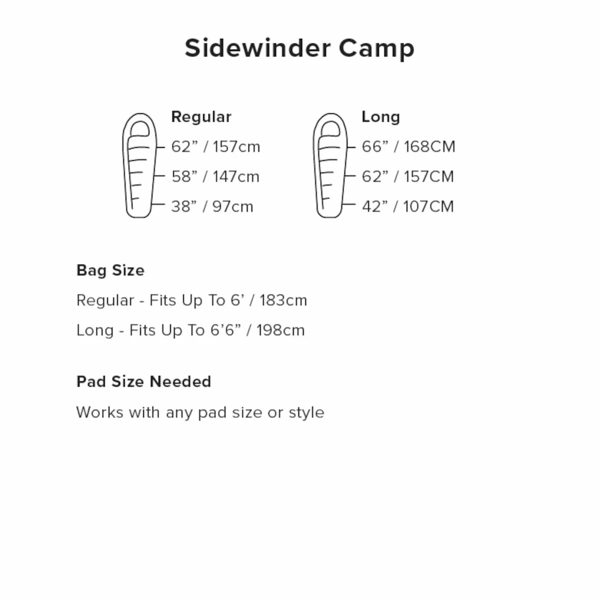 Big Agnes Sidewinder Camp 20 5 Big Agnes Sidewinder Camp 20 - Image 5