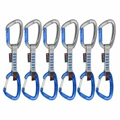 Mammut Crag Keylock Wire 10 Cm Indicator Quickdraw - 6-Pack
