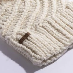 Coal The Maizy Knit Faux Fur Pom Beanie - Women's -Climbing Accessories Outlet Shop 2202720 CRM A1 rsz 41375.1663108413