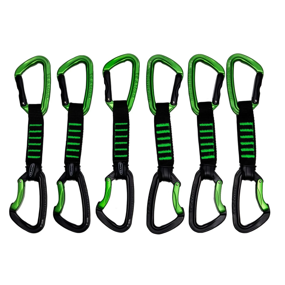 Trango Reaction Quickdraw 6 Pack - 12 Cm 1 Trango Reaction Quickdraw 6 Pack - 12 Cm