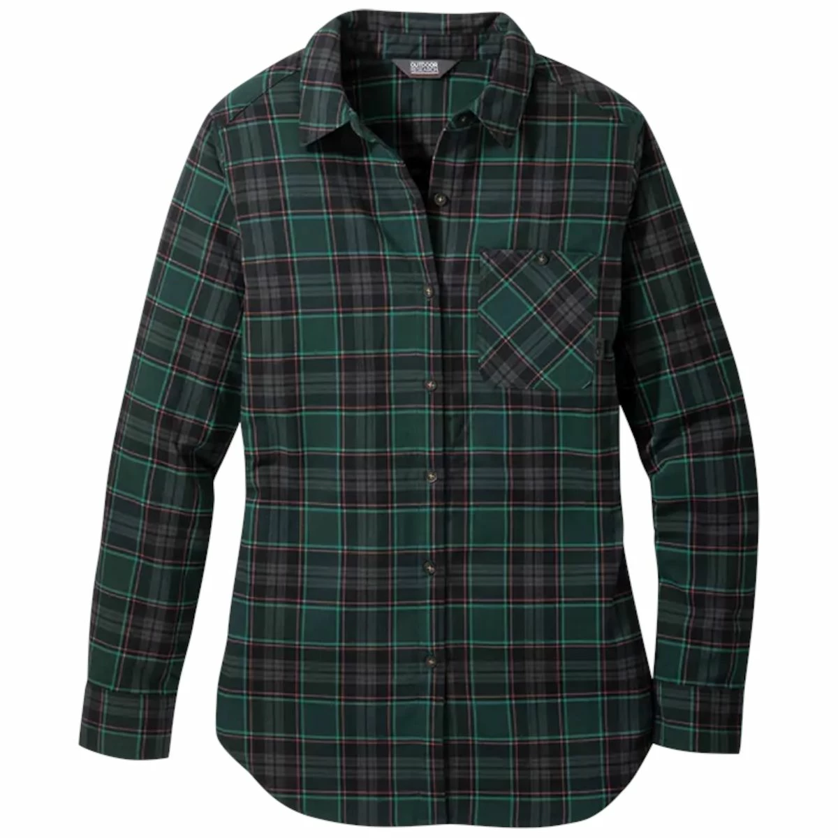 Outdoor Research Kulshan Flannel Tunic - Women's (Fall 2020) 1 Outdoor Research Kulshan Flannel Tunic - Women's (Fall 2020)