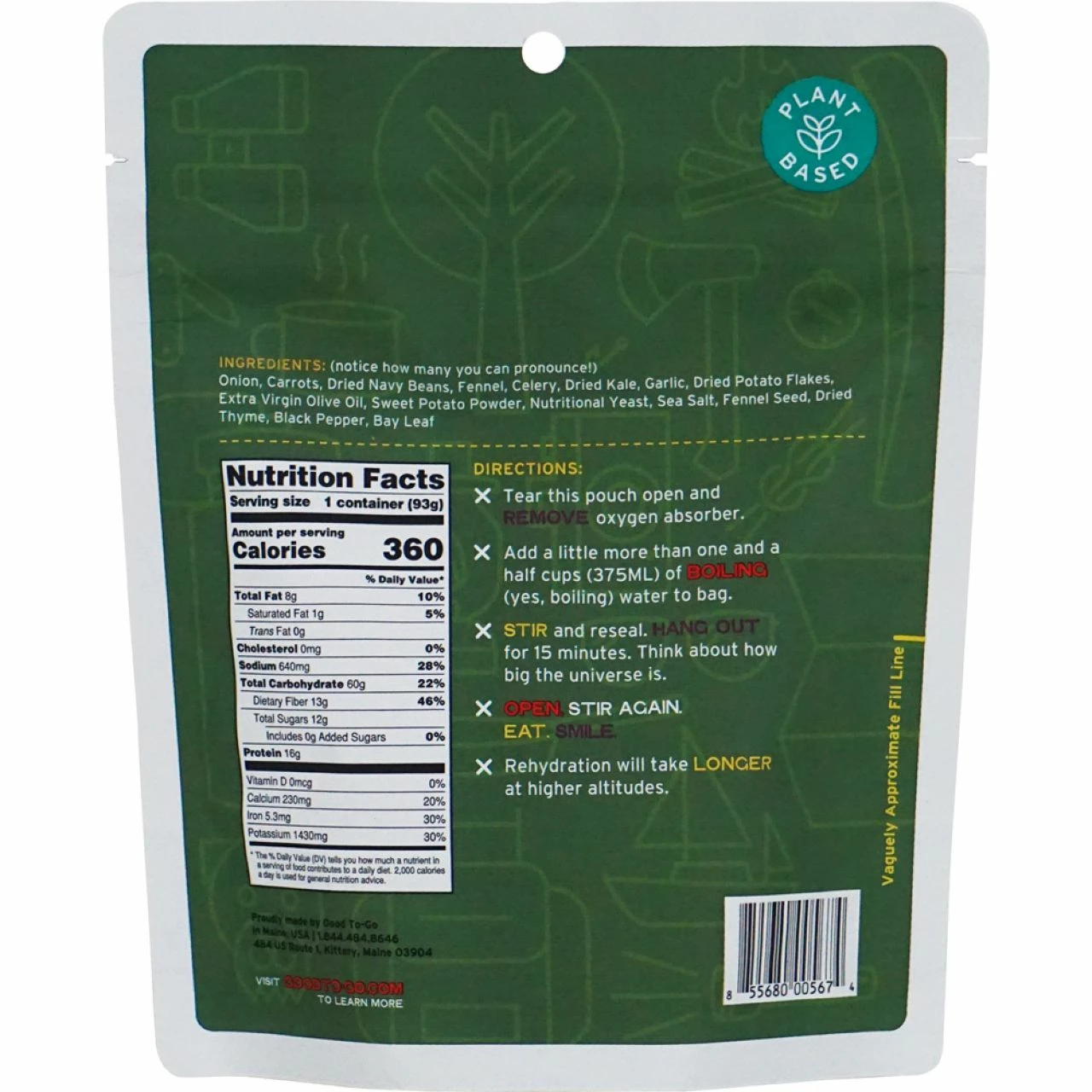 Good To-Go Kale And White Bean Stew - 1 Serving 2 Good To-Go Kale And White Bean Stew - 1 Serving - Image 2