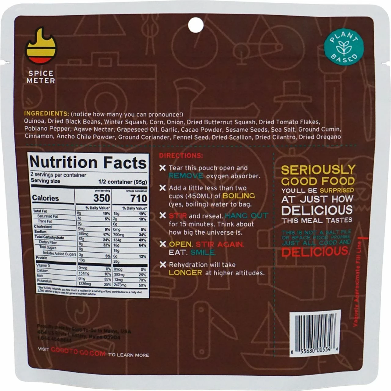 Good To-Go Mexican Quinoa Bowl - 2 Servings 2 Good To-Go Mexican Quinoa Bowl - 2 Servings - Image 2