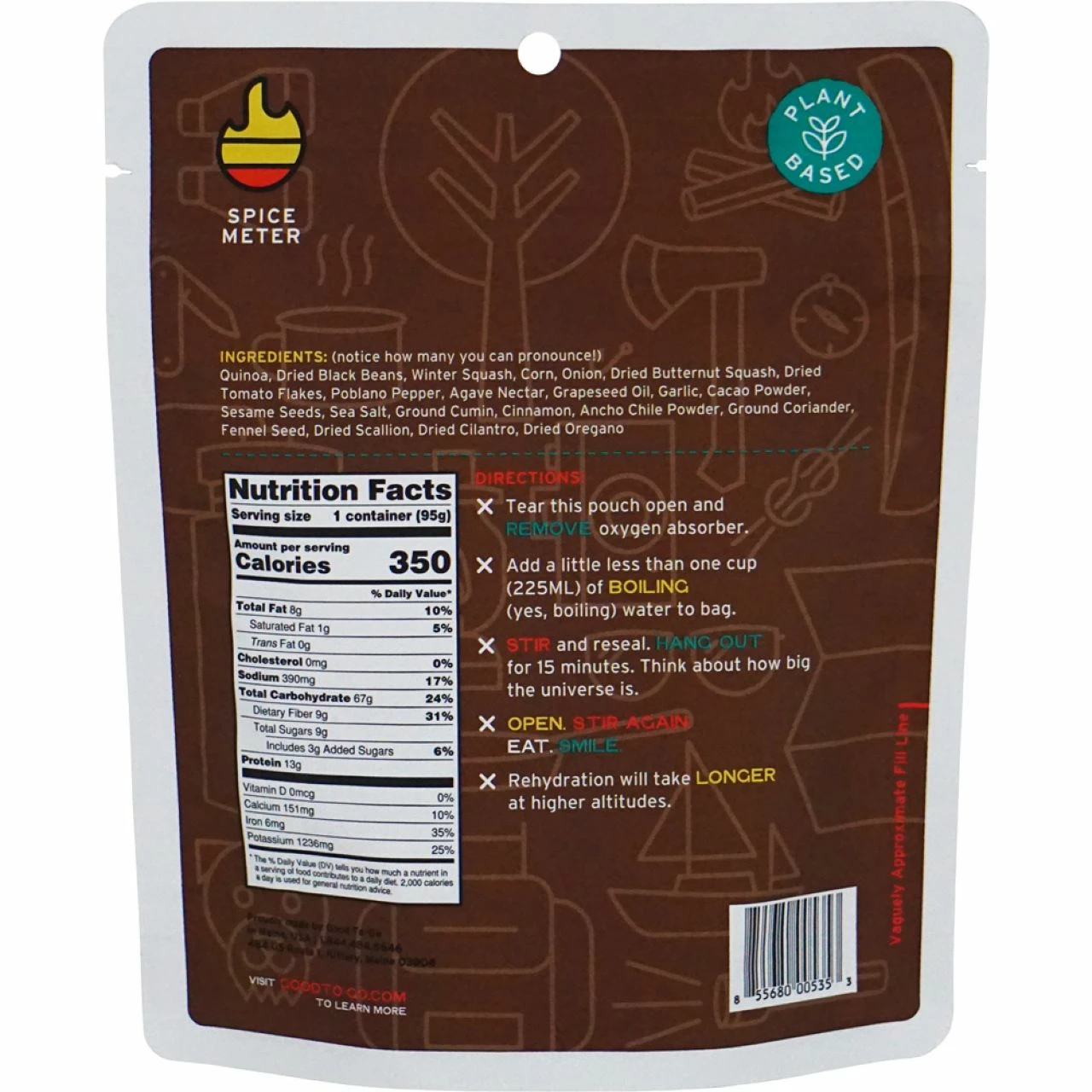 Good To-Go Mexican Quinoa Bowl - 1 Serving 2 Good To-Go Mexican Quinoa Bowl - 1 Serving - Image 2