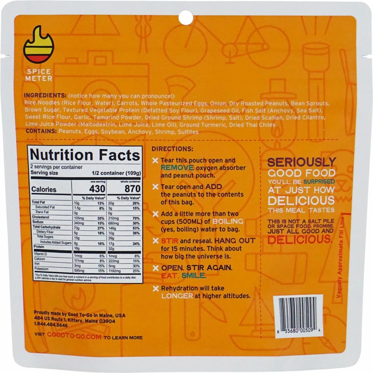 Good To-Go Pad Thai - 2 Servings 2 Good To-Go Pad Thai - 2 Servings - Image 2