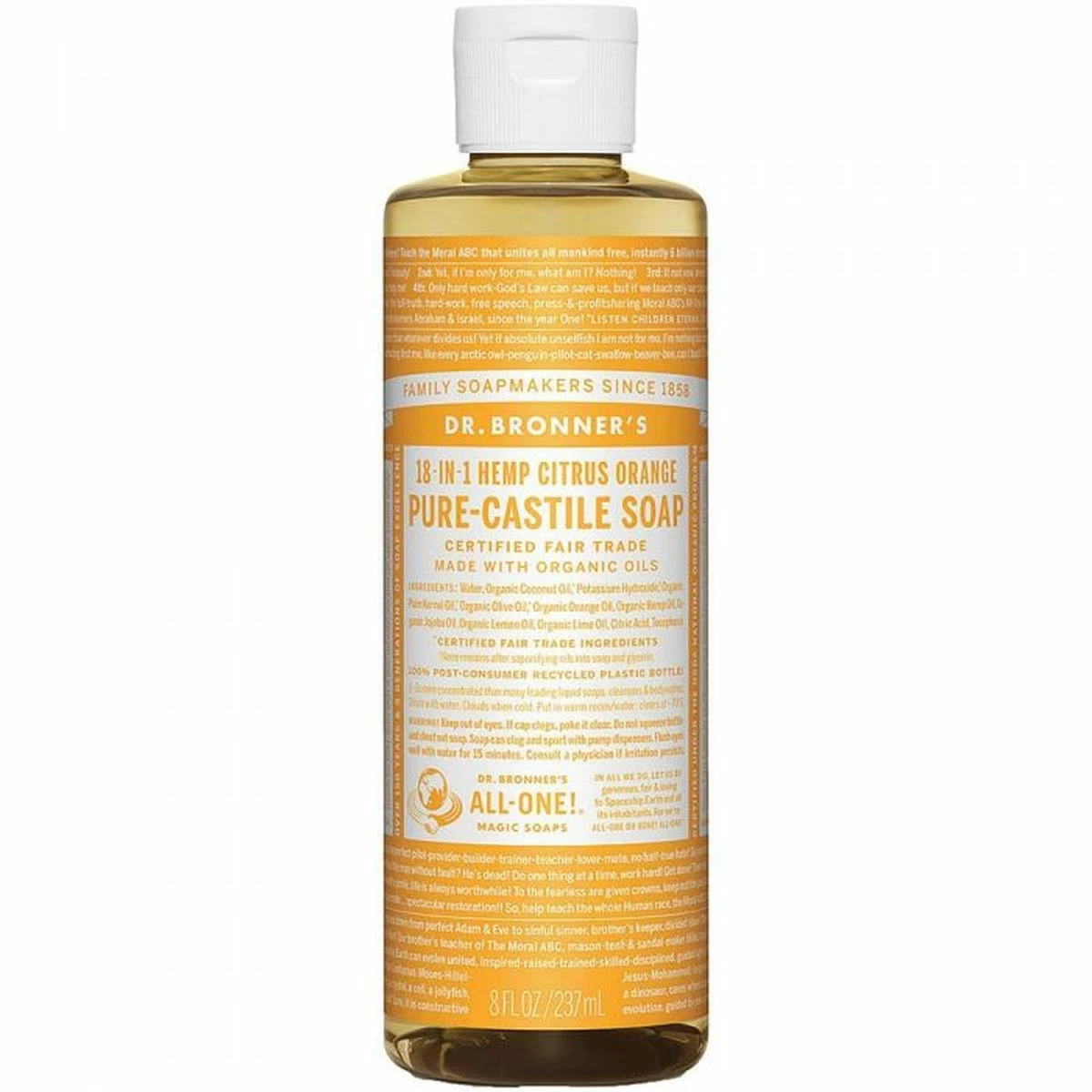 Dr. Bronner's Soap - Citrus 2 Dr. Bronner's Soap - Citrus - Image 2