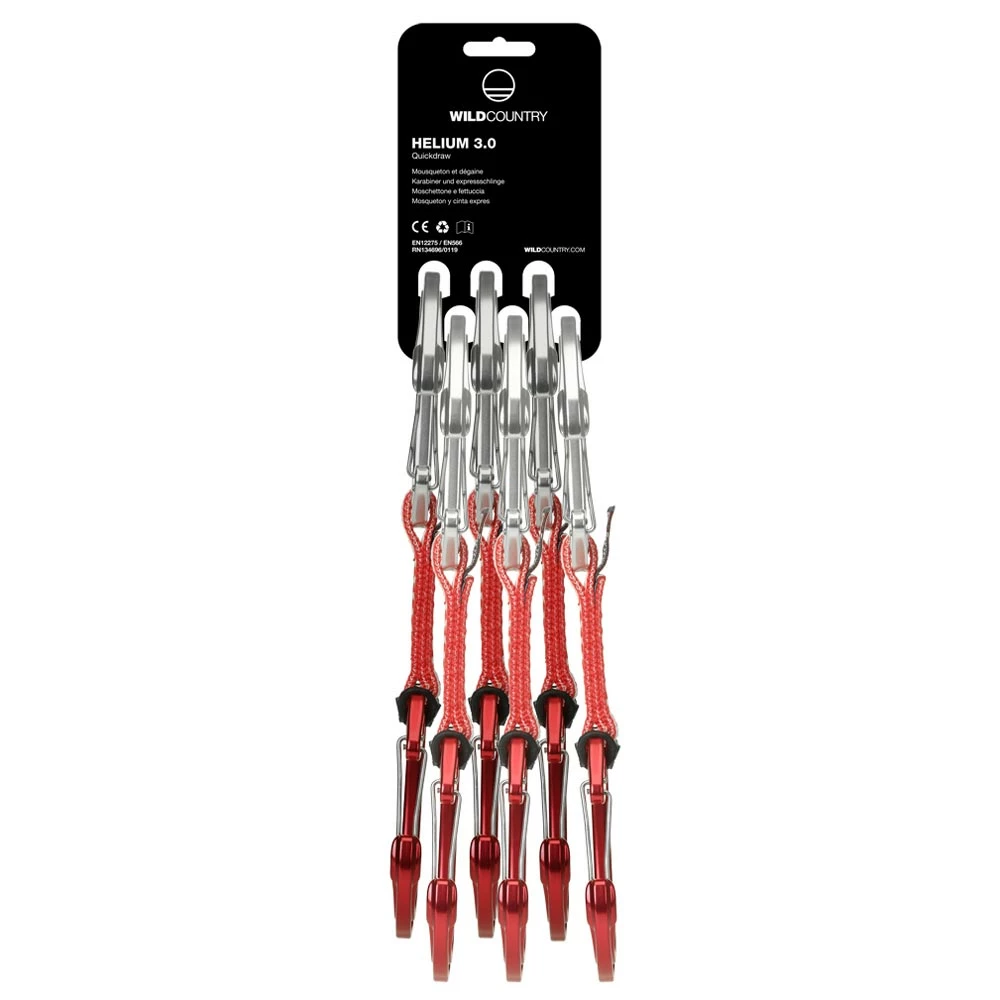 Wild Country Helium 3.0 Quickdraw 6-Pack 1 Wild Country Helium 3.0 Quickdraw 6-Pack