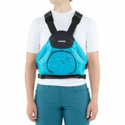 NRS Ninja PFD - Unisex 23 NRS Ninja PFD - Unisex -Climbing Accessories Outlet Shop 40013 04 teal model front 070819 2000x2000 rsz 99065.1626823230