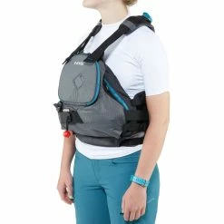NRS Zen Rescue PFD - Unisex 13 NRS Zen Rescue PFD - Unisex -Climbing Accessories Outlet Shop 40030 02 charcoalteal model left 070819 2000x2000 rsz 15373.1626823296