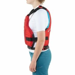 NRS Siren PFD - Women's (Spring 2022) 17 NRS Siren PFD - Women's (Spring 2022) -Climbing Accessories Outlet Shop 40036 03 red model side 070819 2000x2000 rsz 67452.1626823231