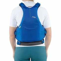 NRS Ion PFD - Unisex (Spring 2022) -Climbing Accessories Outlet Shop 40056 02 blue model back 031320 2000x2000 rsz 72435.1626823228