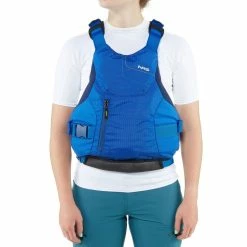 NRS Ion PFD - Unisex (Spring 2022) -Climbing Accessories Outlet Shop 40056 02 blue model front 031320 2000x2000 rsz 52743.1626823239