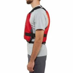 NRS Ion PFD - Unisex (Spring 2022) -Climbing Accessories Outlet Shop 40056 02 red model side 062019 2000x2000 90677.1637191005