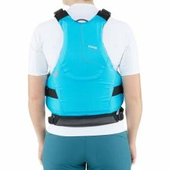 NRS Ion PFD - Unisex (Spring 2022) -Climbing Accessories Outlet Shop 40056 02 teal model back 070819 2000x2000 rsz 57427.1626823228