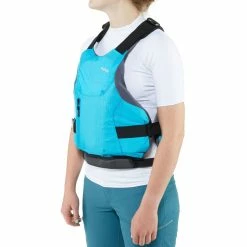 NRS Ion PFD - Unisex (Spring 2022) -Climbing Accessories Outlet Shop 40056 02 teal model left 070819 2000x2000 rsz 04215.1626823220