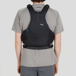 NRS Ion PFD - Unisex -Climbing Accessories Outlet Shop 40056 03 Black Model Back 041522 rsz 14504.1677266662
