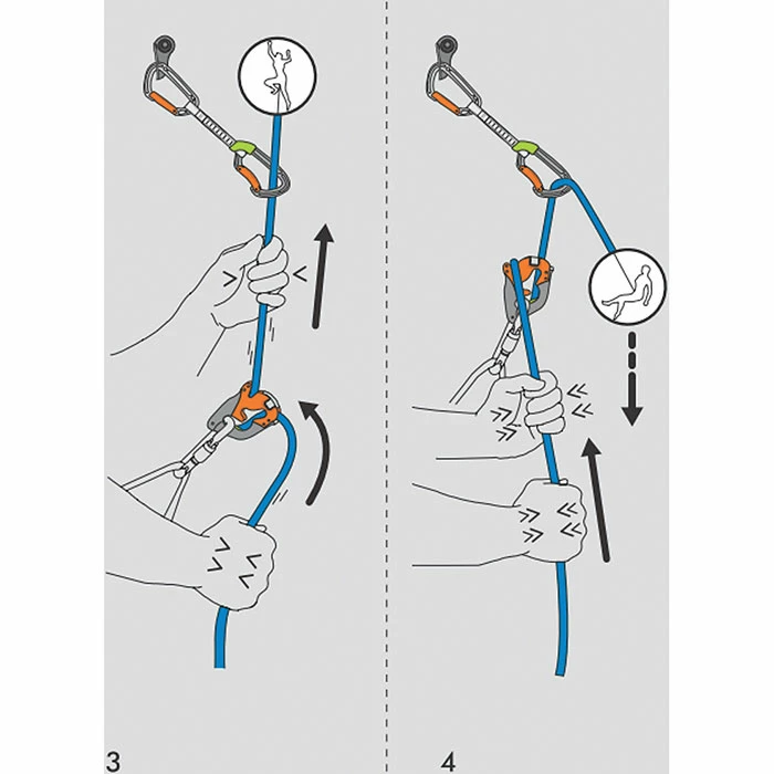 Climbing Technology Click-Up+ Belay Device & HMS 6 Climbing Technology Click-Up+ Belay Device & HMS - Image 6