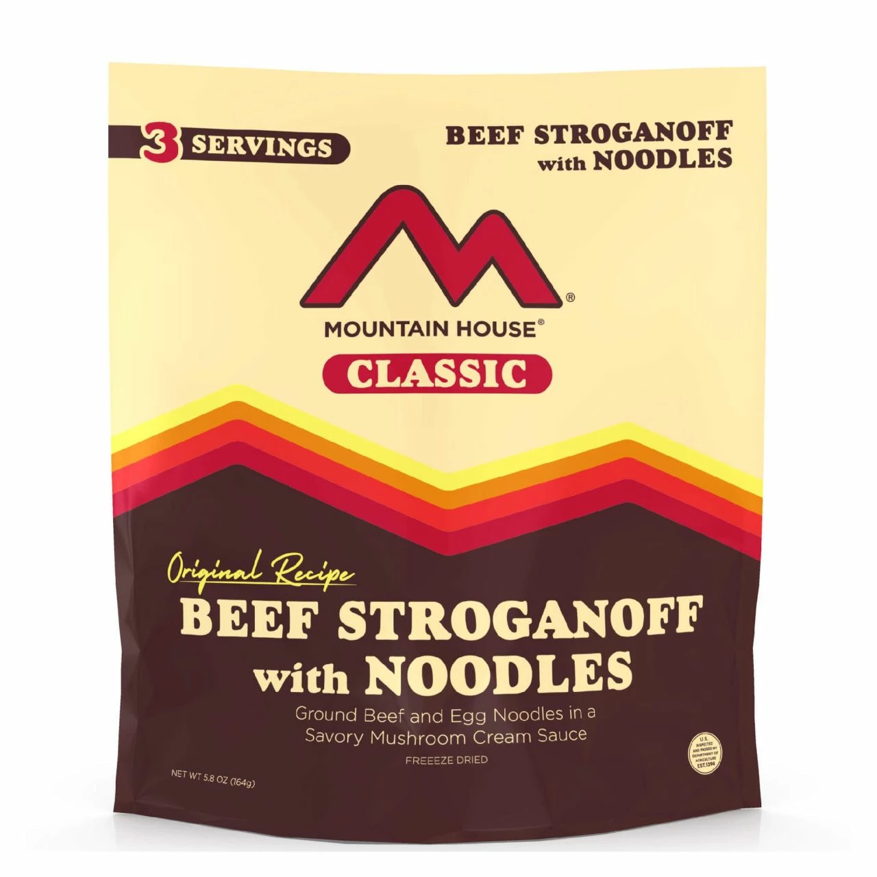 Mountain House Classic Beef Stroganoff With Noodles 1 Mountain House Classic Beef Stroganoff With Noodles