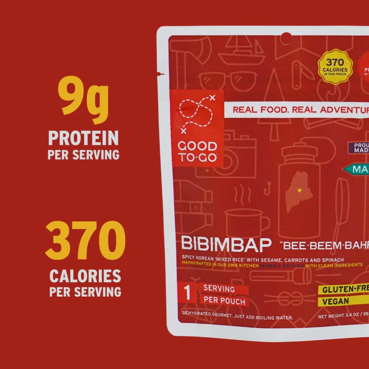 Good To-Go Korean Bibimbap - 1 Serving 5 Good To-Go Korean Bibimbap - 1 Serving - Image 5