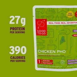 Good To-Go Chicken Pho - 1 Serving 10 Good To-Go Chicken Pho - 1 Serving -Climbing Accessories Outlet Shop 5 GTG Pho Single 1063 CalsProtein S22 rsz 49746.1655151510