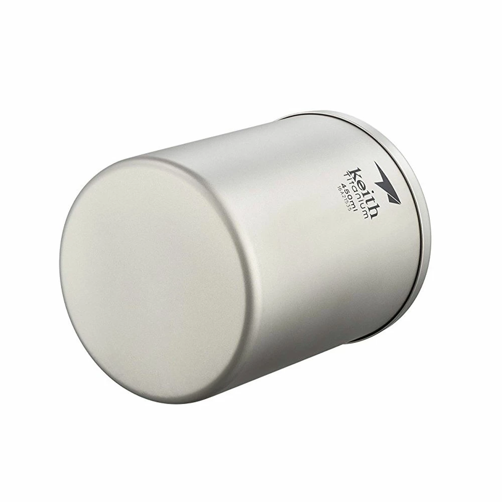 Keith Double-Wall Titanium Mug With Lid 8 Keith Double-Wall Titanium Mug With Lid - Image 8