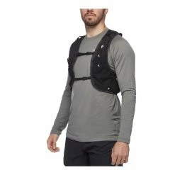 Black Diamond Distance 4 Hydration Vest (Fall 2022) 14 Black Diamond Distance 4 Hydration Vest (Fall 2022) -Climbing Accessories Outlet Shop 681231 1000 distance4hydrationvest alloy om front rsz 88500.1650319430