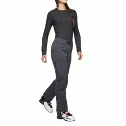 Black Diamond Dawn Patrol Hybrid Pants - Women's -Climbing Accessories Outlet Shop 741051 0003 w dawn patrol hybrid pants carbon om 06 rsz 52757.1626823325